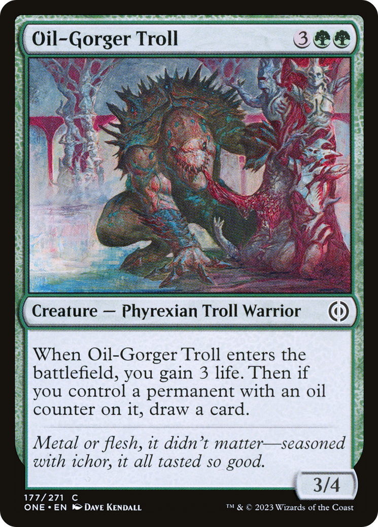 Oil-Gorger Troll [Phyrexia: All Will Be One] | GnG Games