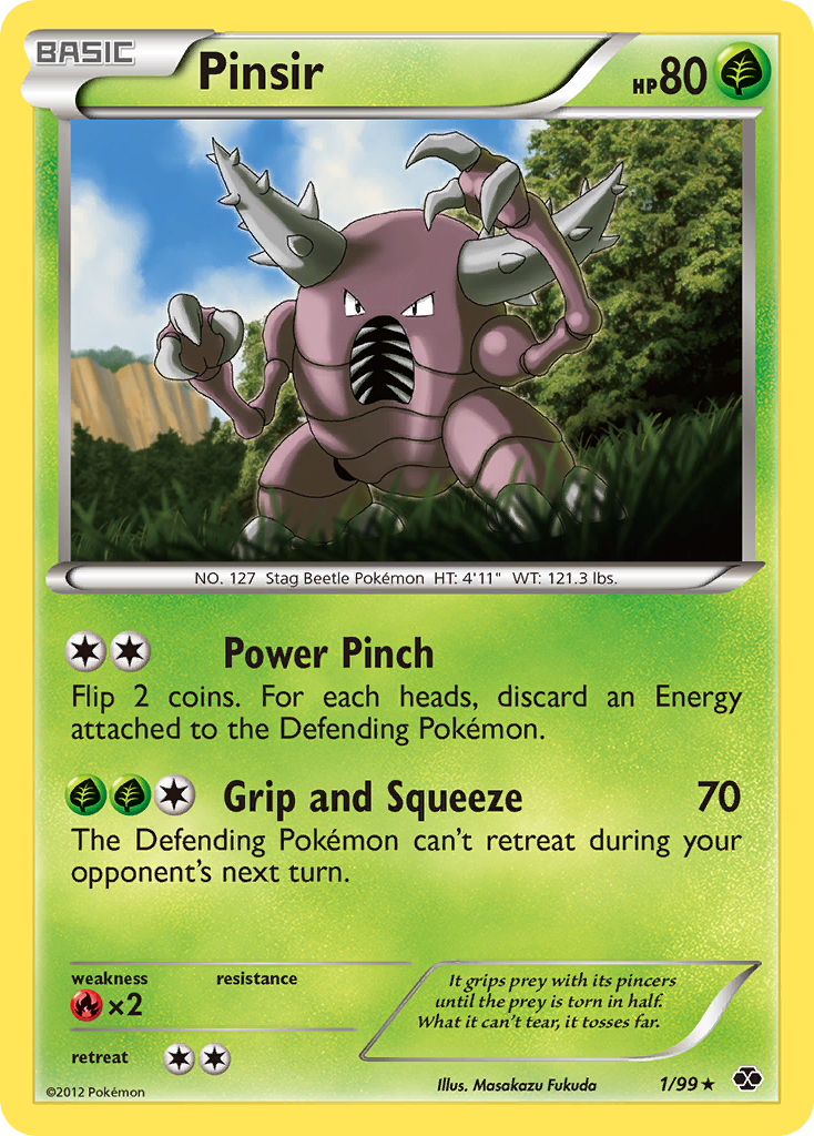 Pinsir (1/99) [Black & White: Next Destinies] | GnG Games