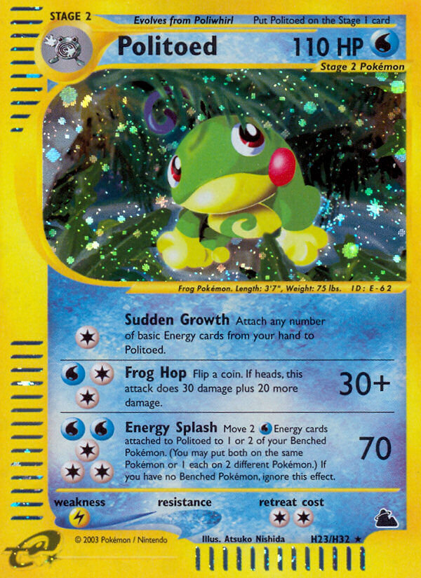 Politoed (H23/H32) [Skyridge] | GnG Games
