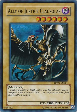 Ally of Justice Clausolas [HA01-EN014] Super Rare | GnG Games