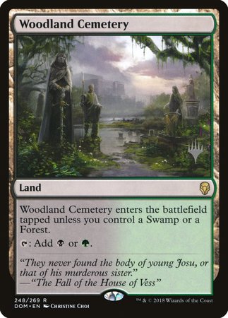 Woodland Cemetery [Dominaria Promos] | GnG Games