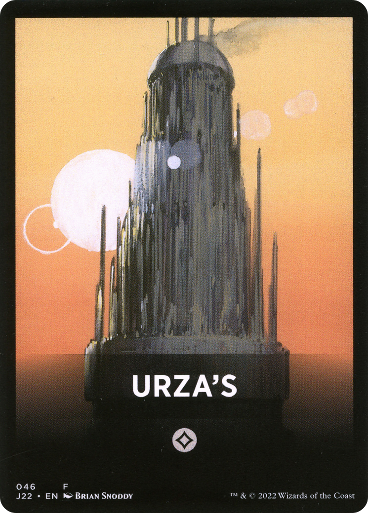 Urza's Theme Card [Jumpstart 2022 Front Cards] | GnG Games