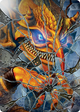 Reflection of Kiki-Jiki Art Card [Kamigawa: Neon Dynasty Art Series] | GnG Games