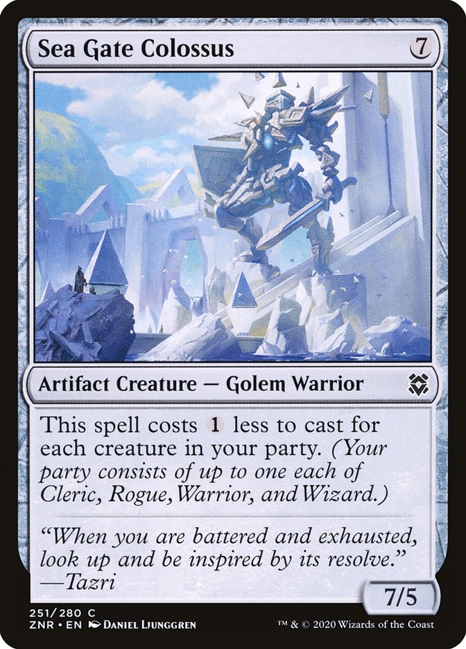 Sea Gate Colossus [Zendikar Rising] | GnG Games