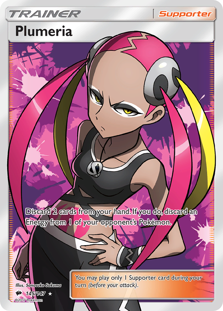 Plumeria (145/147) [Sun & Moon: Burning Shadows] | GnG Games