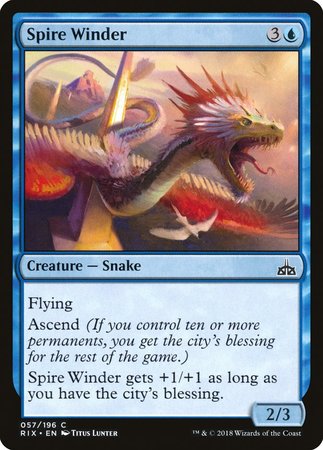 Spire Winder [Rivals of Ixalan] | GnG Games