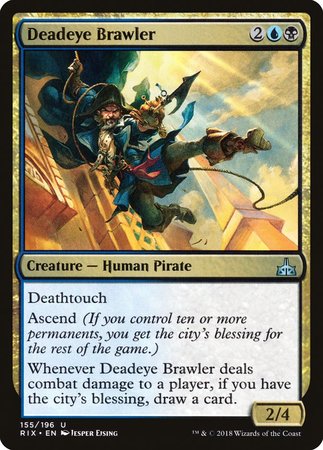 Deadeye Brawler [Rivals of Ixalan] | GnG Games