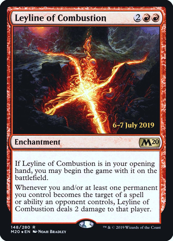 Leyline of Combustion  [Core Set 2020 Prerelease Promos] | GnG Games