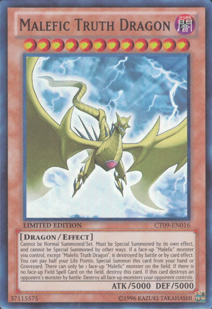 Malefic Truth Dragon [CT09-EN016] Super Rare | GnG Games