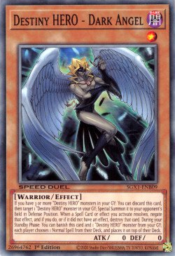 Destiny HERO - Dark Angel [SGX1-ENB09] Common | GnG Games