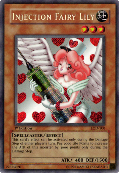 Injection Fairy Lily [LOD-100] Secret Rare | GnG Games