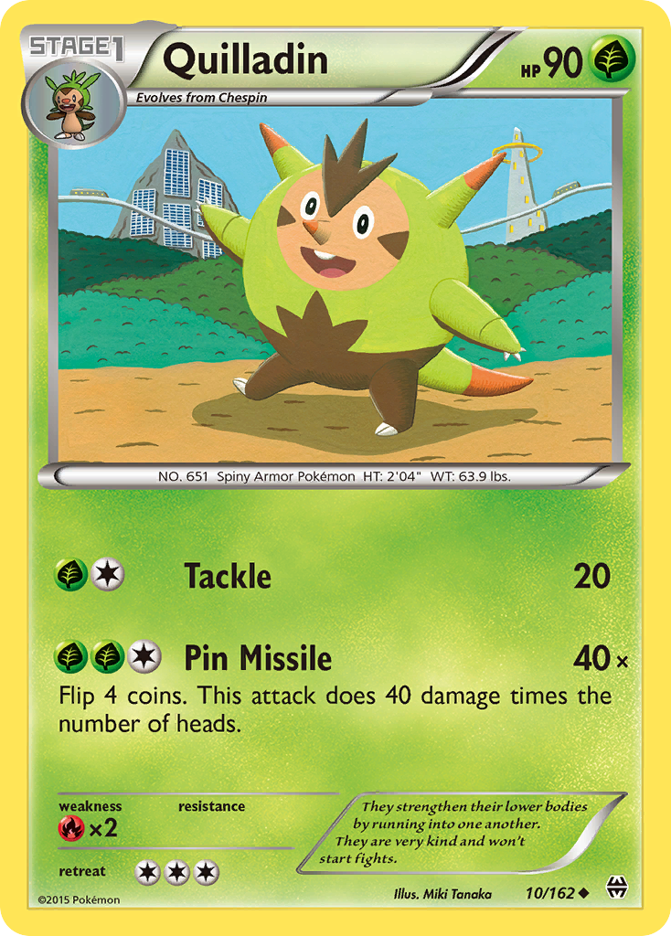 Quilladin (10/162) [XY: BREAKthrough] | GnG Games