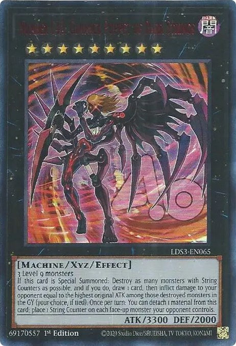 Number C40: Gimmick Puppet of Dark Strings (Red) [LDS3-EN065] Ultra Rare | GnG Games
