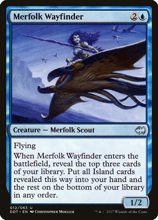 Merfolk Wayfinder [Duel Decks: Merfolk vs. Goblins] | GnG Games