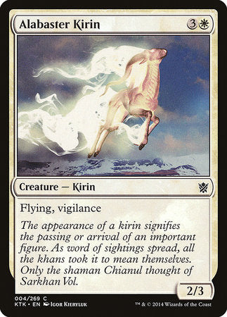 Alabaster Kirin [Khans of Tarkir] | GnG Games