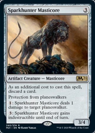 Sparkhunter Masticore [Core Set 2021] | GnG Games