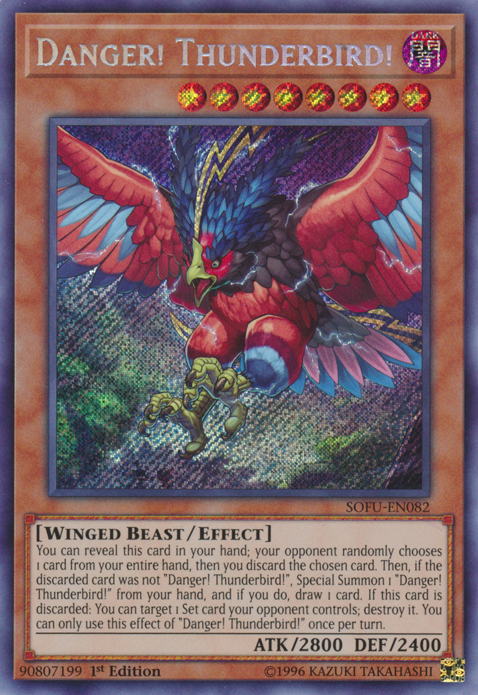 Danger! Thunderbird! [SOFU-EN082] Secret Rare | GnG Games