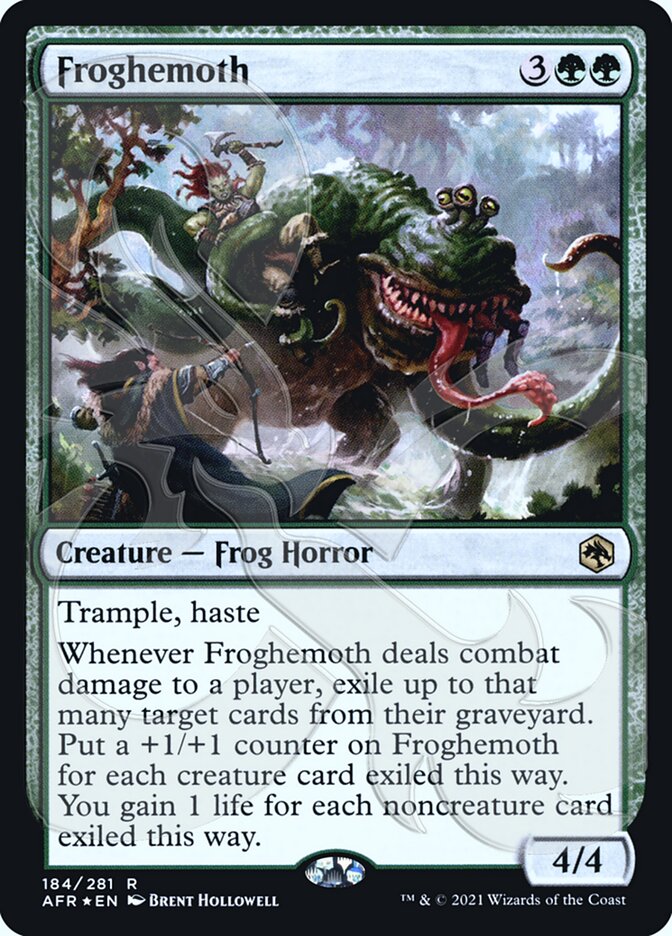 Froghemoth (Ampersand Promo) [Dungeons & Dragons: Adventures in the Forgotten Realms Promos] | GnG Games