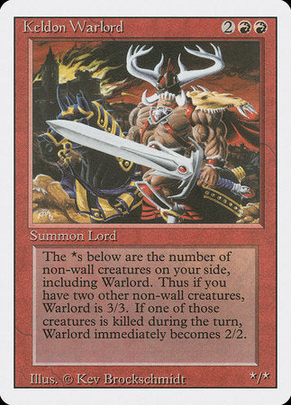 Keldon Warlord [Revised Edition] | GnG Games