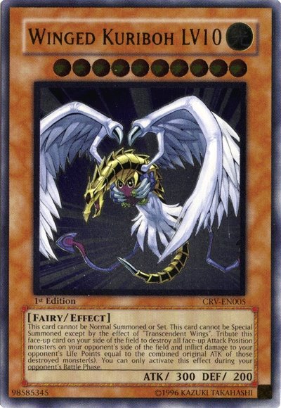 Winged Kuriboh LV10 (UTR) [CRV-EN005] Ultimate Rare | GnG Games