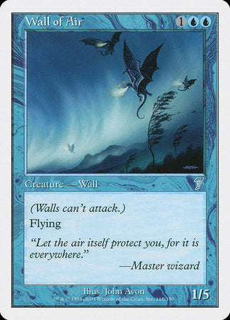 Wall of Air [Seventh Edition] | GnG Games