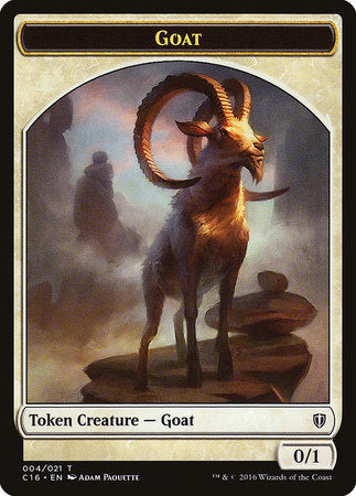 Goat // Thopter Double-sided Token [Commander 2016 Tokens] | GnG Games