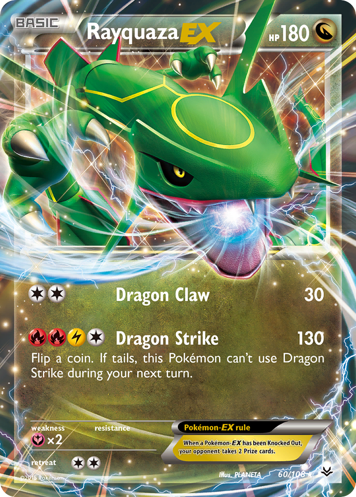 Rayquaza EX (60/108) [XY: Roaring Skies] | GnG Games