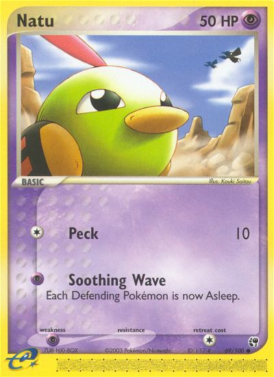 Natu (69/100) [EX: Sandstorm] | GnG Games