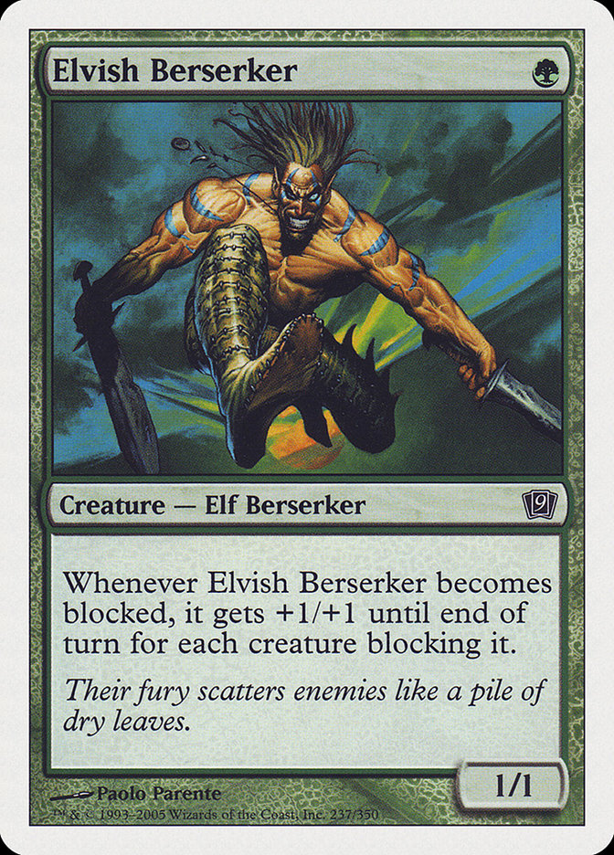 Elvish Berserker [Ninth Edition] | GnG Games