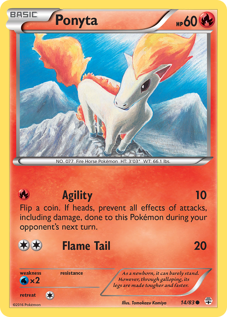 Ponyta (14/83) [XY: Generations] | GnG Games