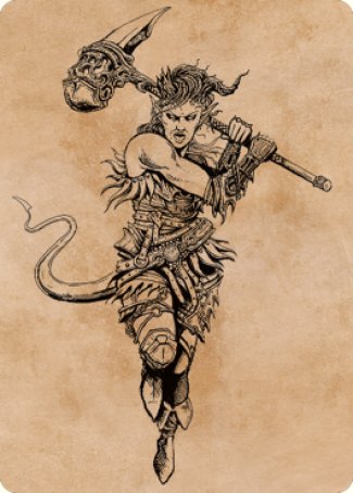 Karlach, Fury of Avernus Art Card (54) [Commander Legends: Battle for Baldur's Gate Art Series] | GnG Games
