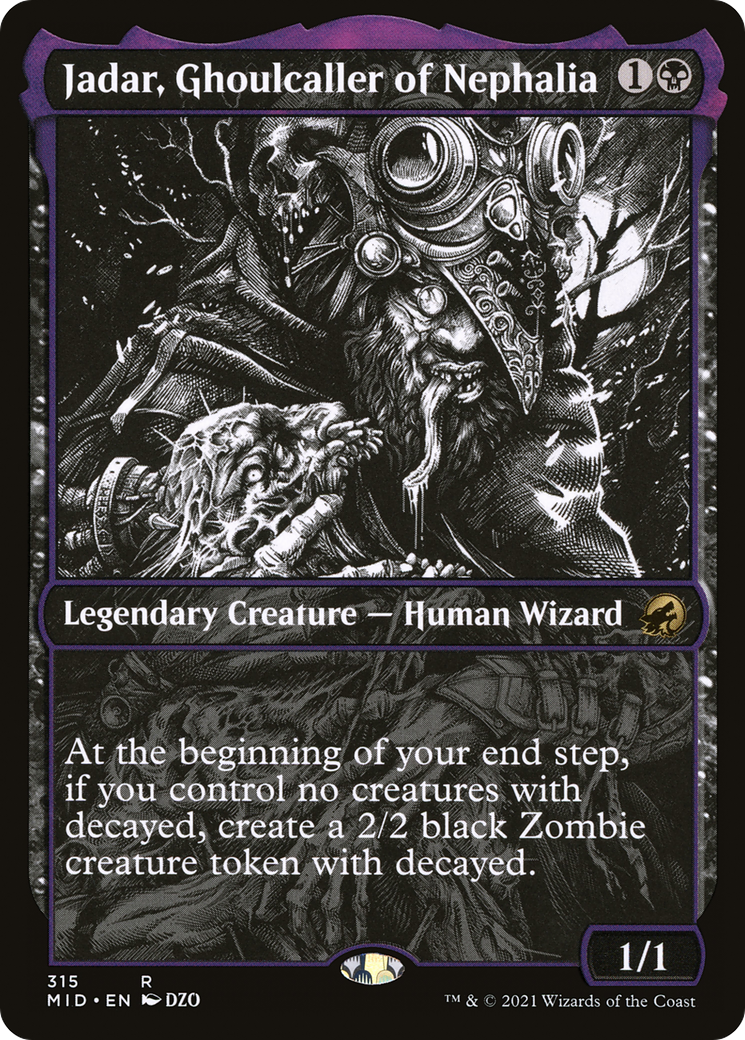 Jadar, Ghoulcaller of Nephalia (Showcase Eternal Night) [Innistrad: Midnight Hunt] | GnG Games