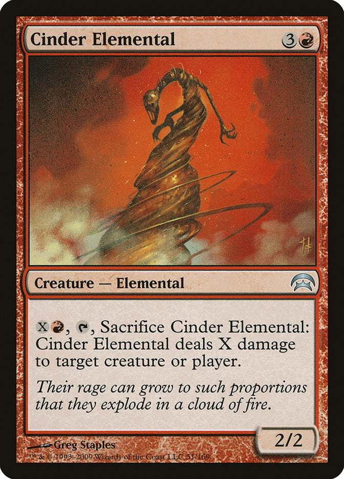 Cinder Elemental [Planechase] | GnG Games