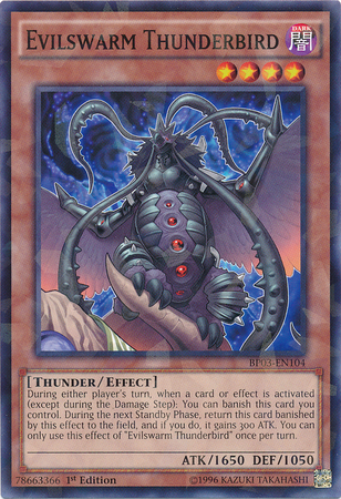 Evilswarm Thunderbird (Shatterfoil) [BP03-EN104] Common | GnG Games