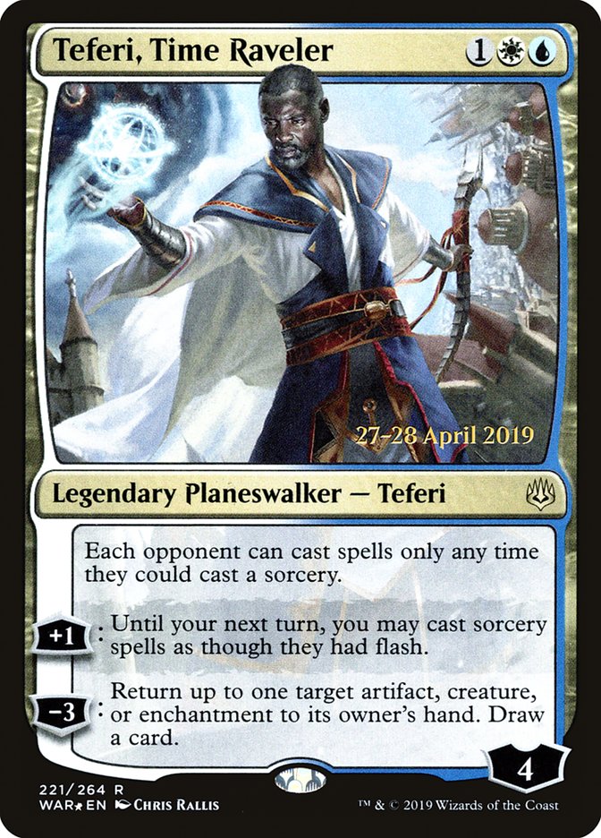 Teferi, Time Raveler  [War of the Spark Prerelease Promos] | GnG Games