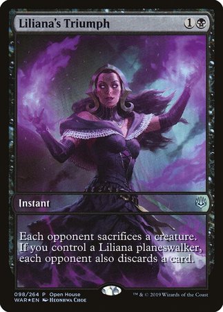 Liliana's Triumph [War of the Spark Promos] | GnG Games