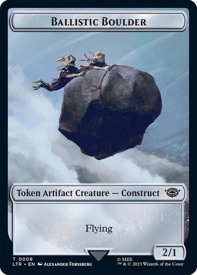 Ballistic Boulder Token [The Lord of the Rings: Tales of Middle-Earth Tokens] | GnG Games