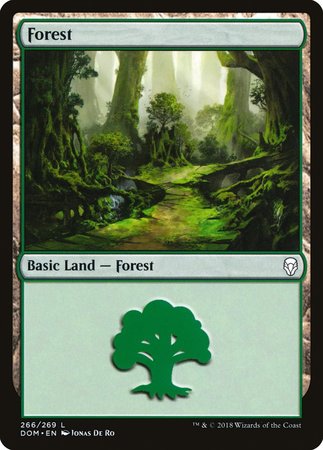 Forest (266) [Dominaria] | GnG Games