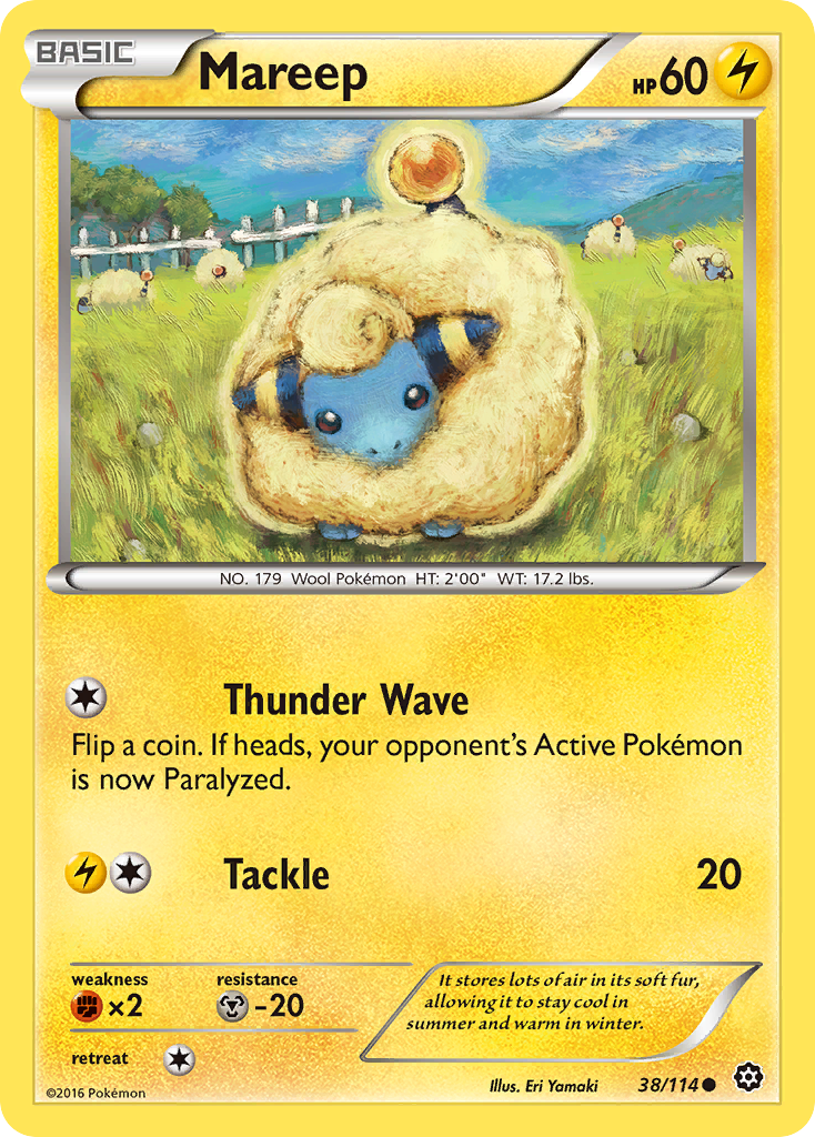 Mareep (38/114) [XY: Steam Siege] | GnG Games