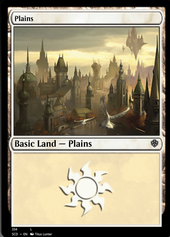 Plains (334) [Starter Commander Decks] | GnG Games