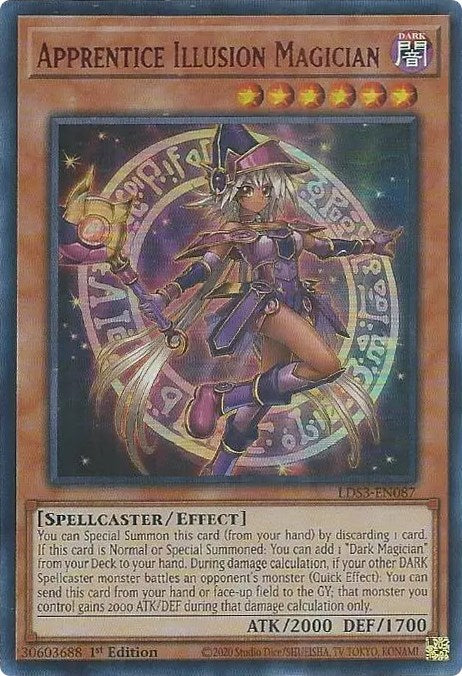 Apprentice Illusion Magician (Red) [LDS3-EN087] Ultra Rare | GnG Games