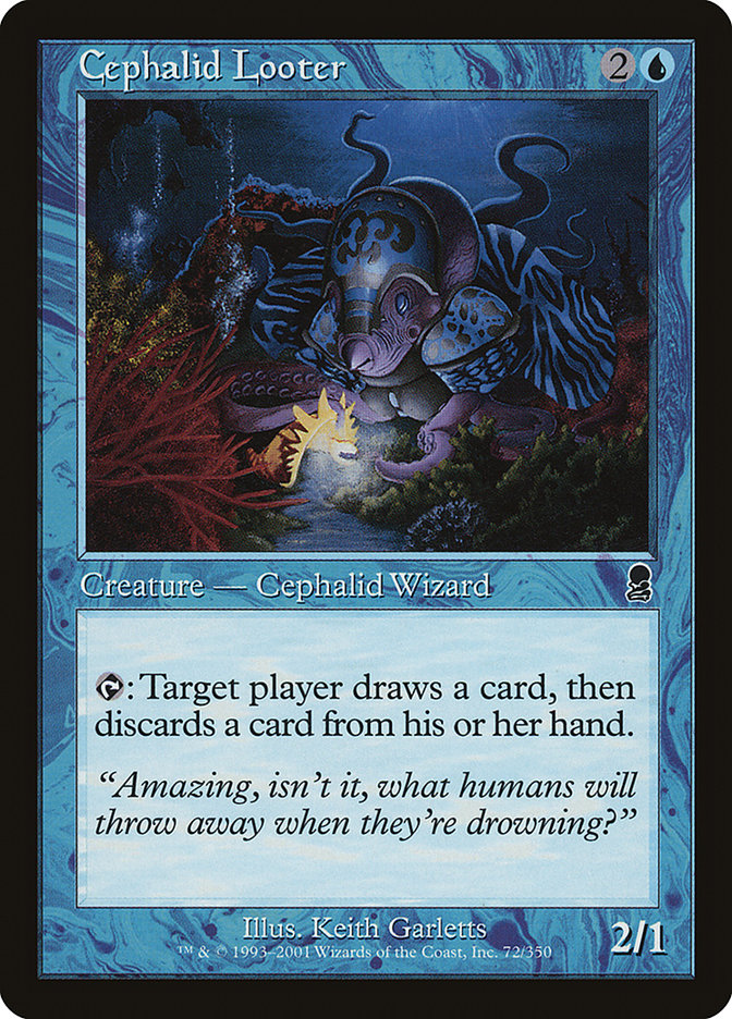 Cephalid Looter (Misprinted) [Odyssey] | GnG Games