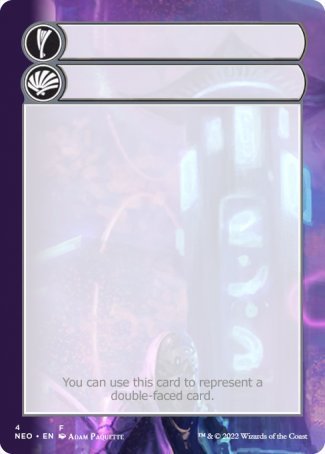 Helper Card (4/9) [Kamigawa: Neon Dynasty Tokens] | GnG Games