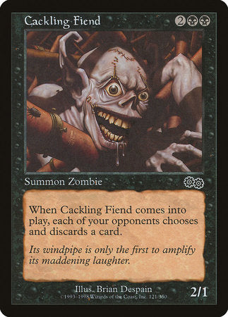 Cackling Fiend [Urza's Saga] | GnG Games