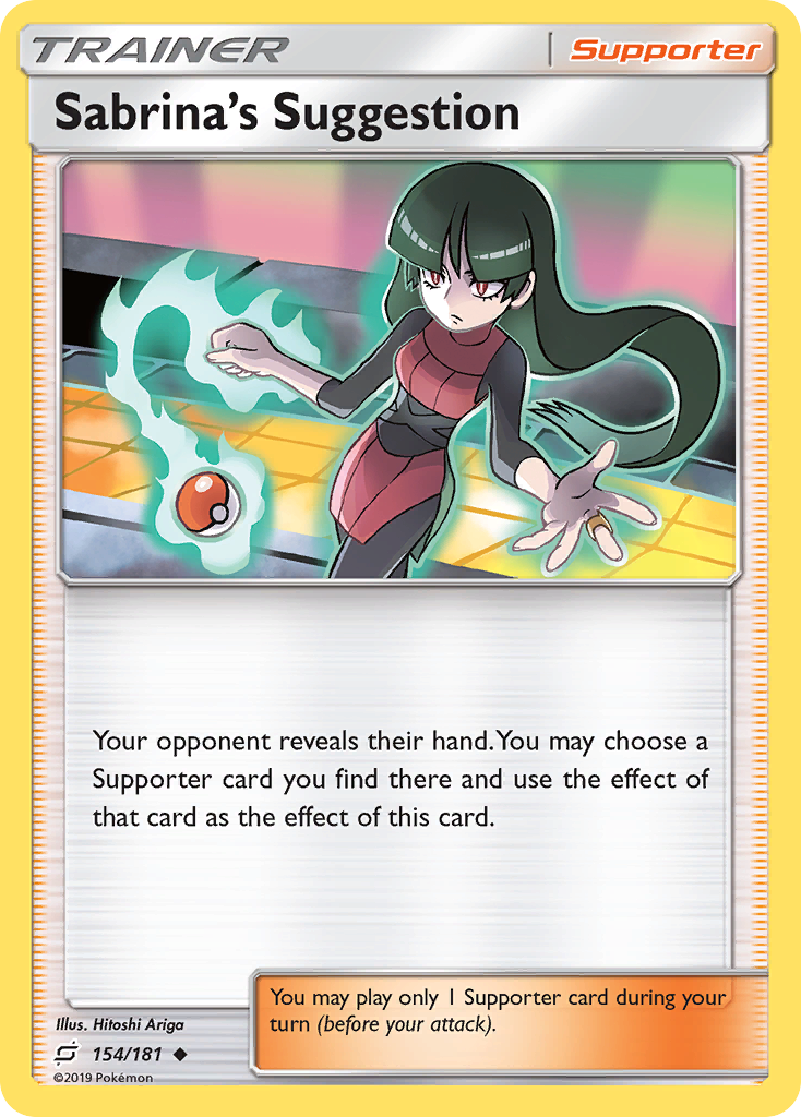 Sabrina's Suggestion (154/181) [Sun & Moon: Team Up] | GnG Games