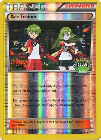 Ace Trainer (69/98) (International Challenge Promo Staff) [XY: Ancient Origins] | GnG Games