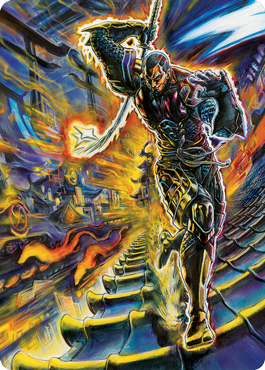 Kaito Shizuki 2 Art Card [Kamigawa: Neon Dynasty Art Series] | GnG Games