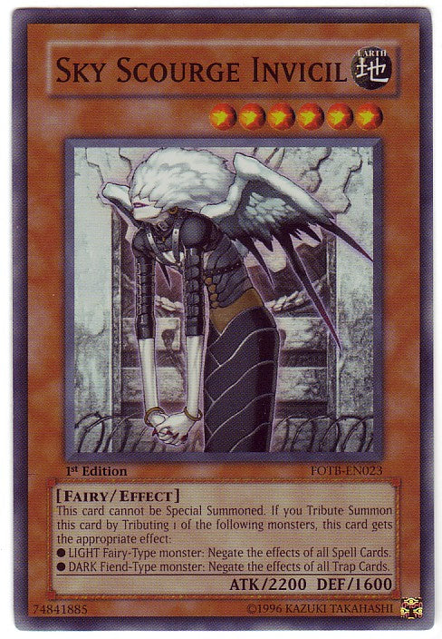 Sky Scourge Invicil [FOTB-EN023] Super Rare | GnG Games