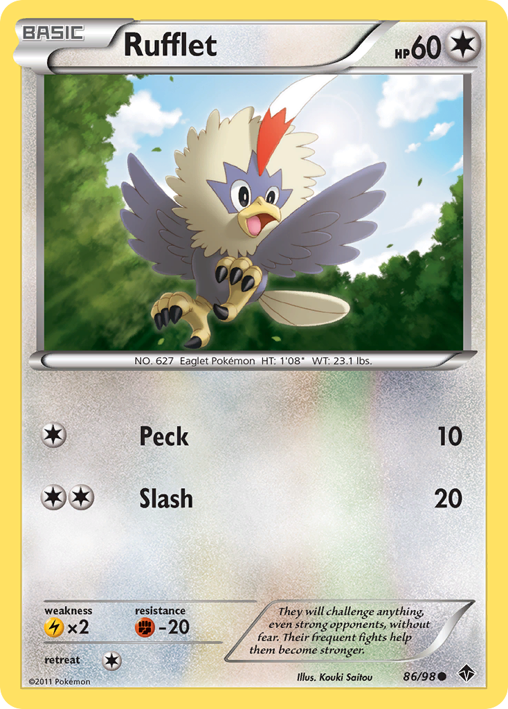 Rufflet (86/98) [Black & White: Emerging Powers] | GnG Games