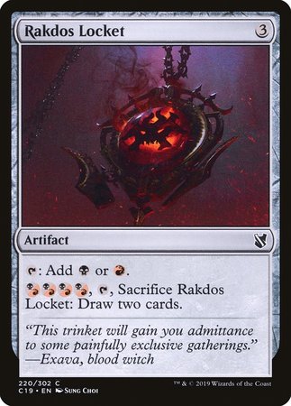 Rakdos Locket [Commander 2019] | GnG Games